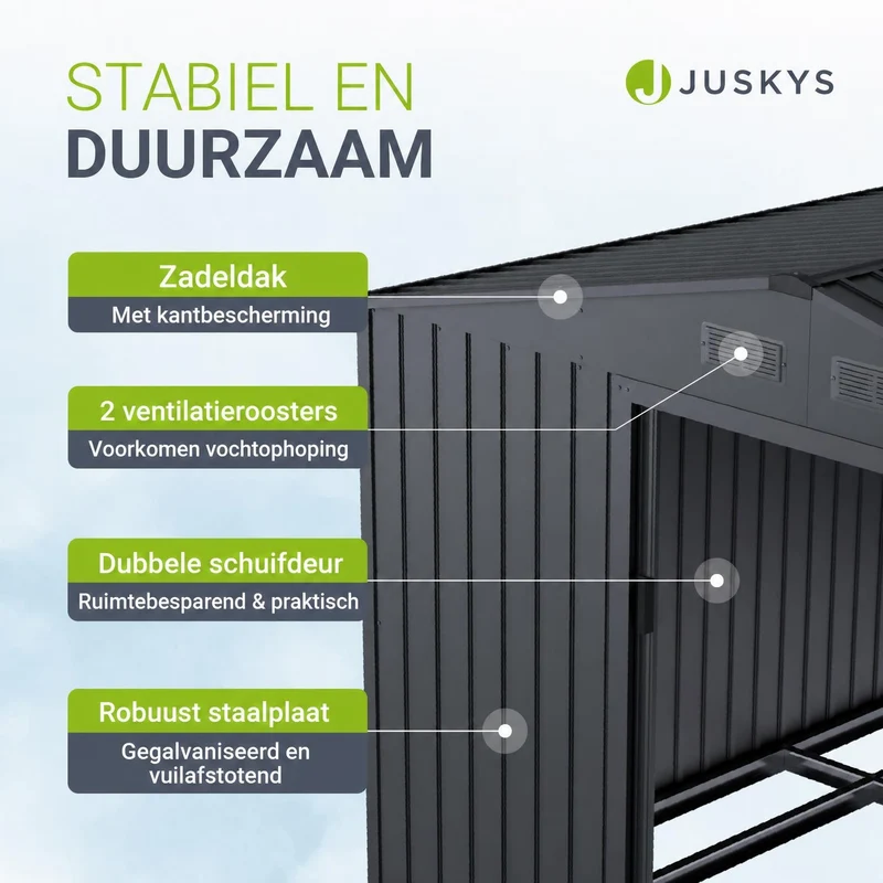 Abri à outils en métal