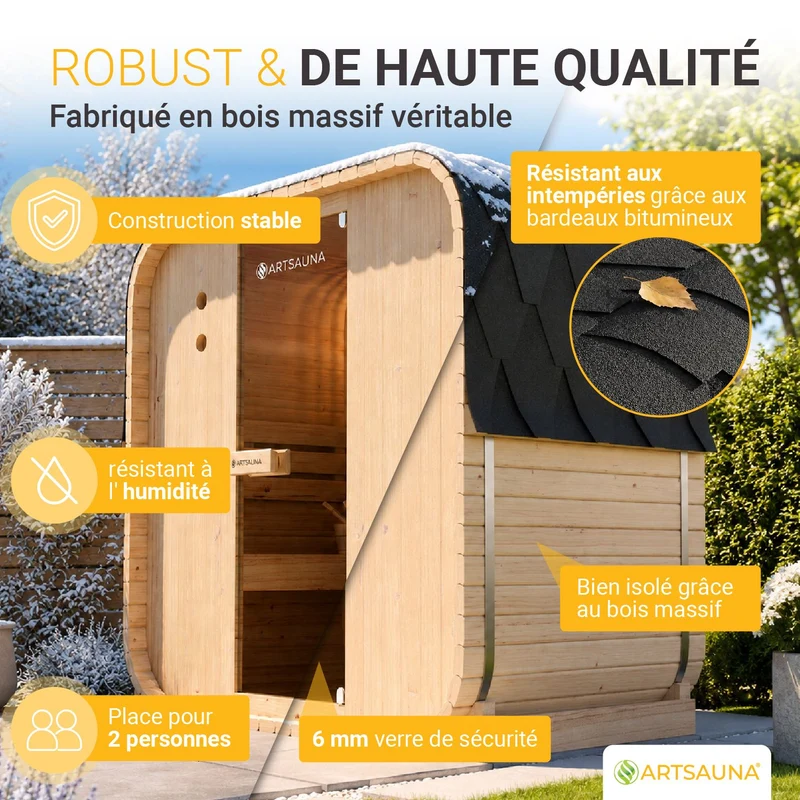 Sauna finlandais Nolvik