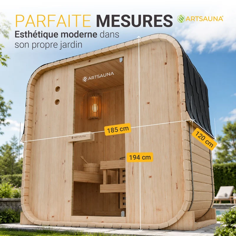 Sauna finlandais Nolvik
