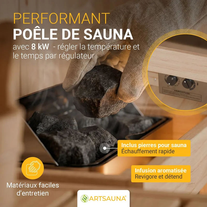 Sauna finlandais Nolvik