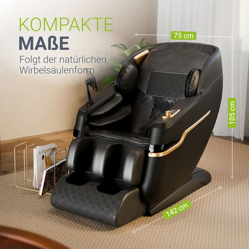 Fauteuil de massage Naxos – chauffage et Bluetooth