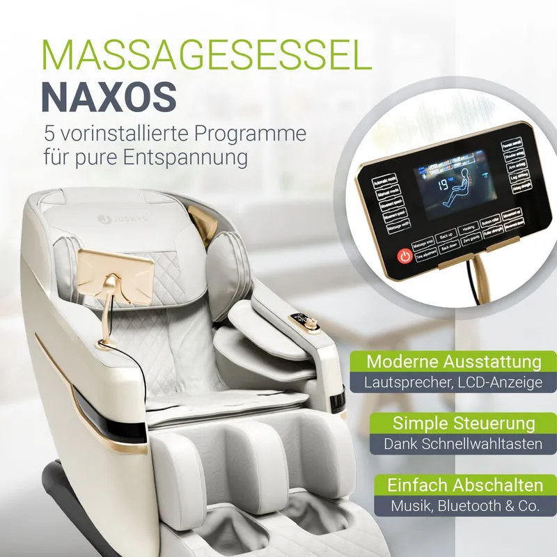 Fauteuil de massage Naxos – chauffage et Bluetooth