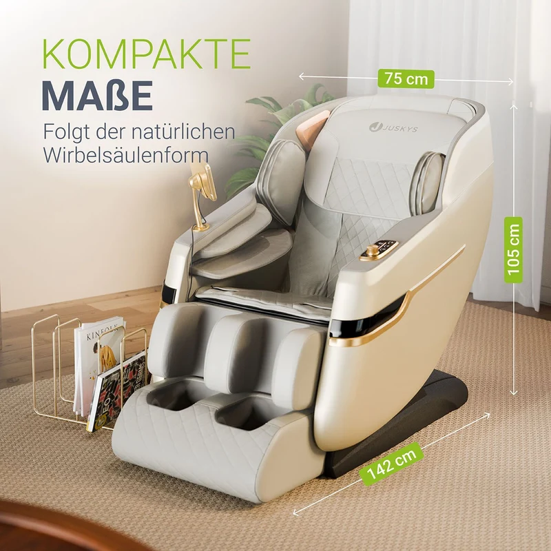Fauteuil de massage Naxos – chauffage et Bluetooth