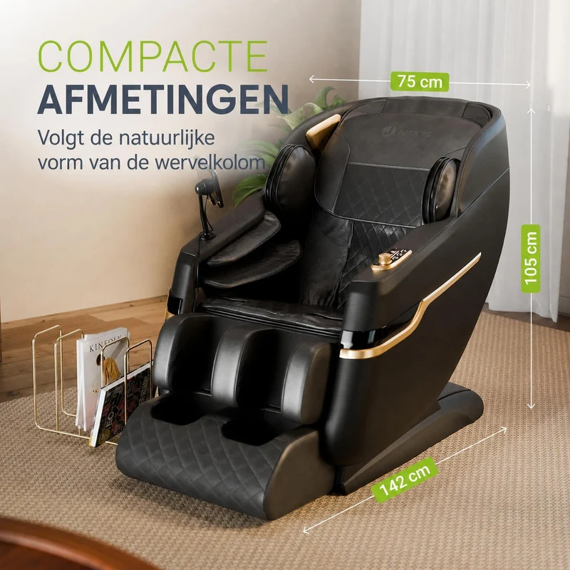 Fauteuil de massage Naxos – chauffage et Bluetooth