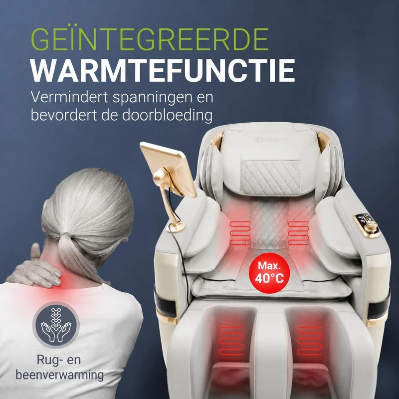 Fauteuil de massage Naxos – chauffage et Bluetooth