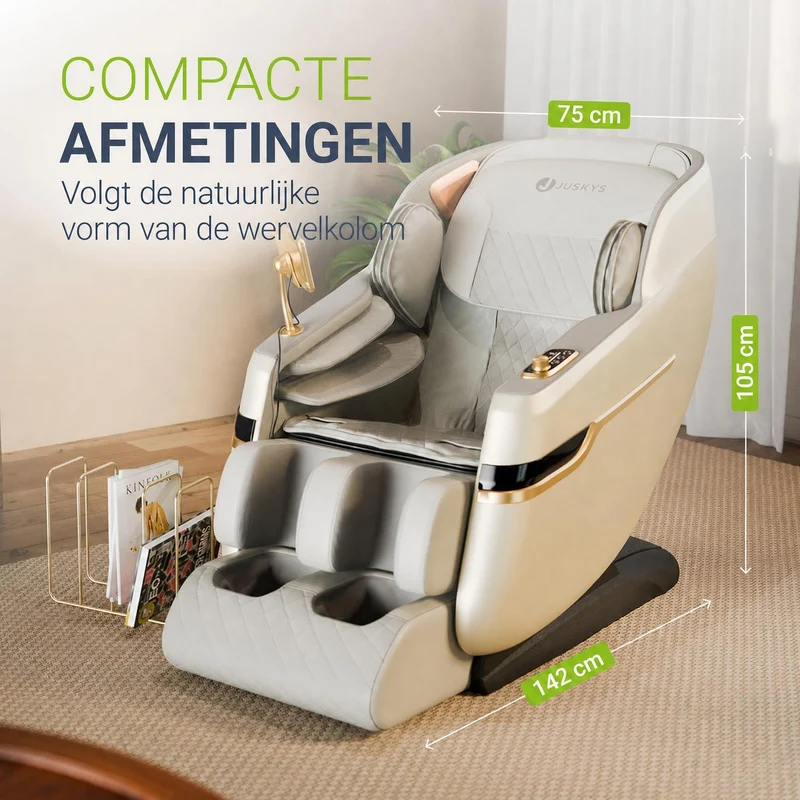Fauteuil de massage Naxos – chauffage et Bluetooth