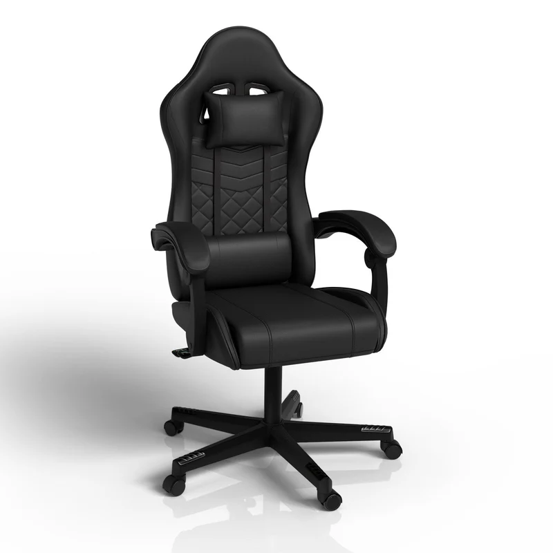 Chaise gamer HyperSeat – simili cuir, réglable