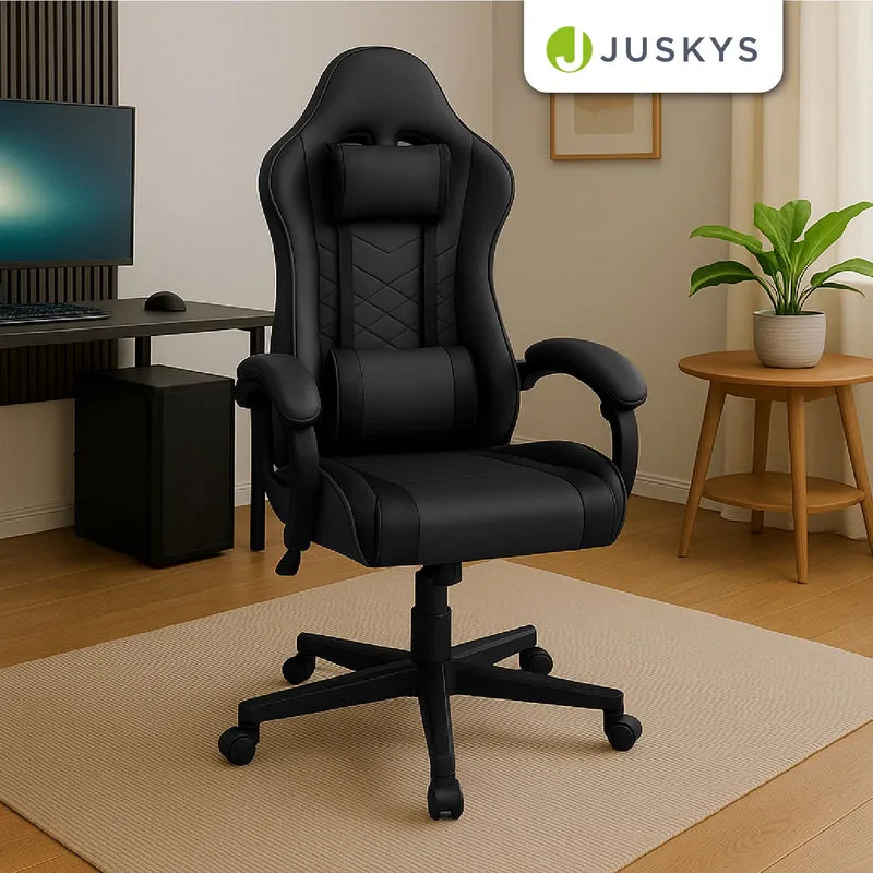 Chaise gamer HyperSeat – simili cuir, réglable