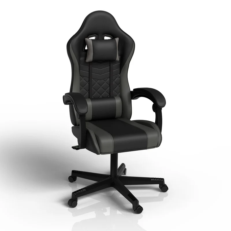 Chaise gamer HyperSeat – simili cuir, réglable