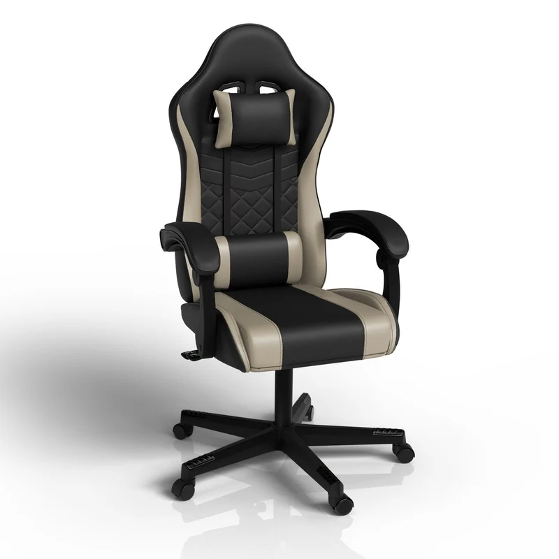 Chaise gamer HyperSeat – simili cuir, réglable
