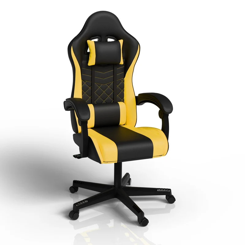 Chaise gamer HyperSeat – simili cuir, réglable