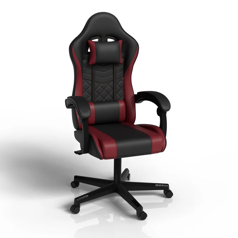 Chaise gamer HyperSeat – simili cuir, réglable