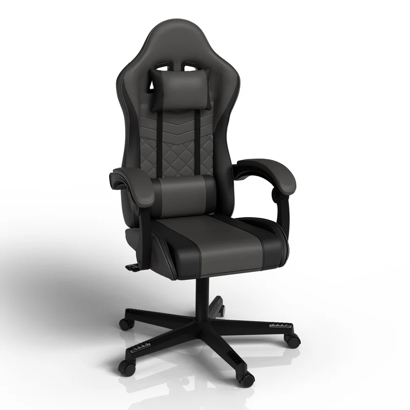 Chaise gamer HyperSeat – simili cuir, réglable