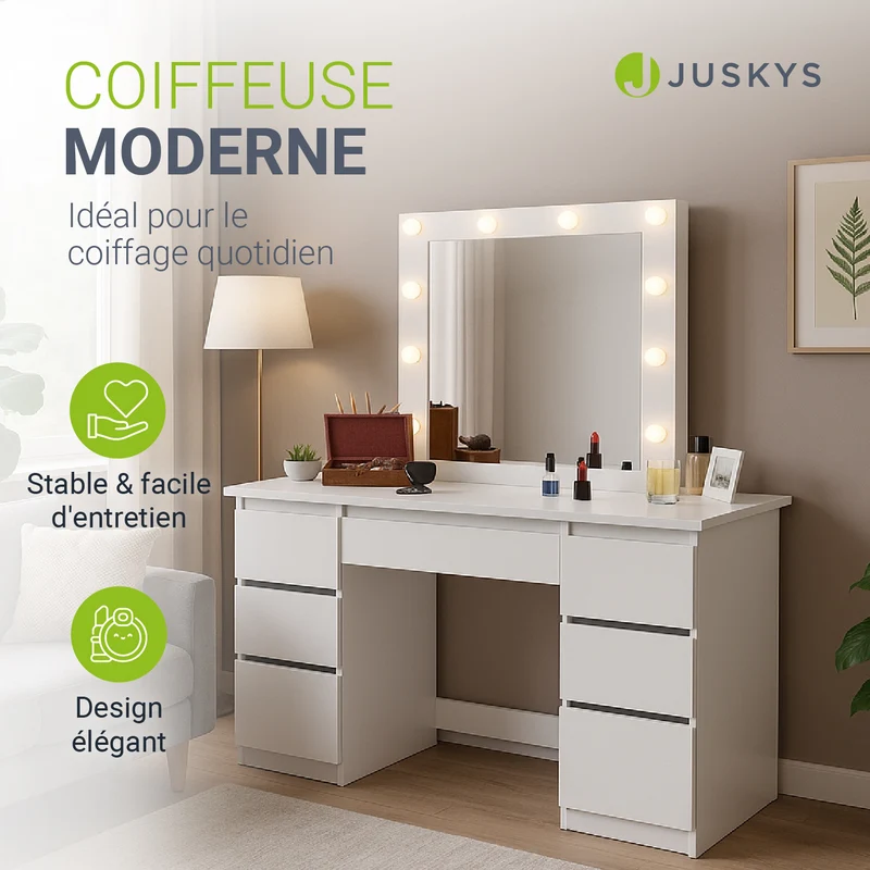 Coiffeuse avec miroir Talea