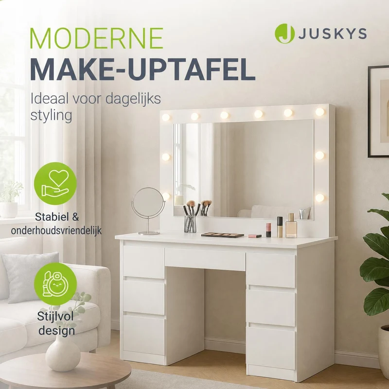 Coiffeuse avec miroir Lilia