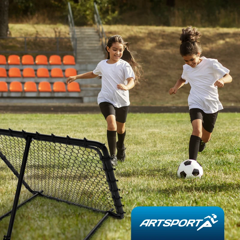 Filet de rebond de football Power Pass – 100 x 100 cm