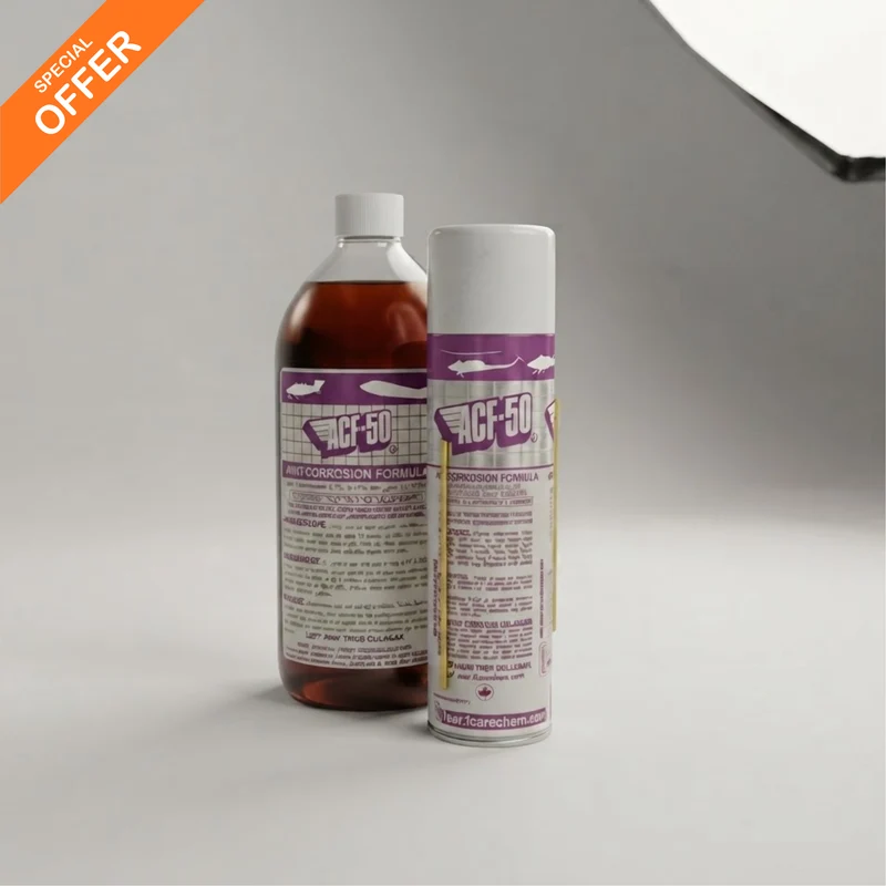 PACK: ACF 50 Anti Corrosão - Anti Corrosão 1un. 400ml + 1 un. 950ml - Limpador de Metais (Inox, Cromado, Ferro)