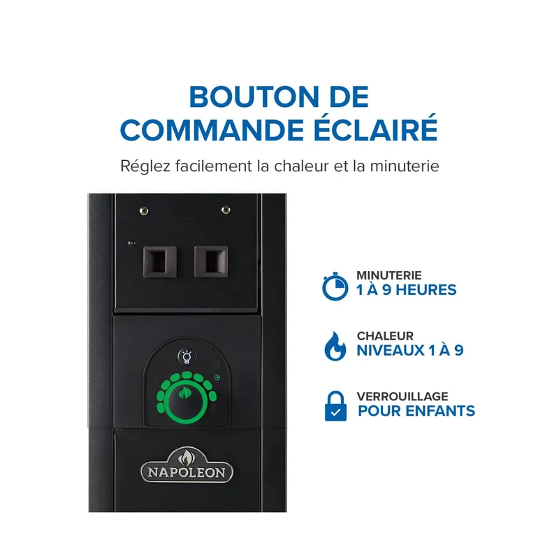 Chauffe terrasse électrique Phantom autoportant