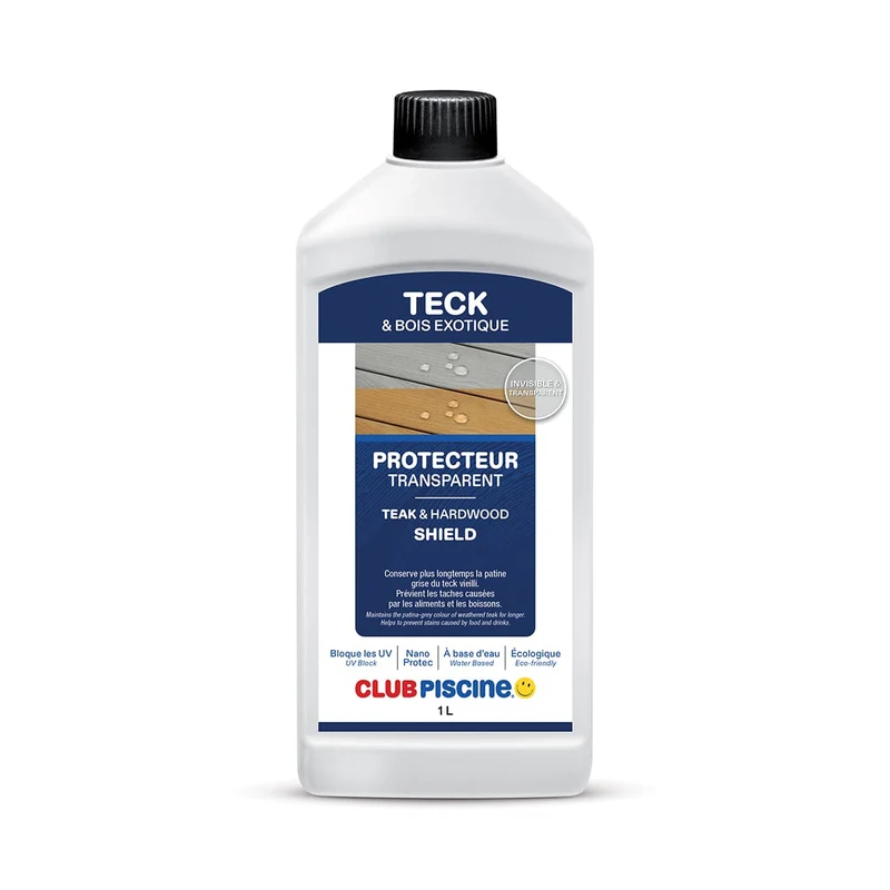 Protecteur transparent bois éxotique et teck - 1L