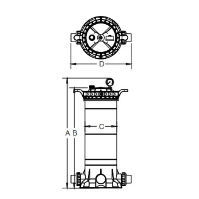 Filtre à cartouche FreeFlo 10 m³/h - Pentair