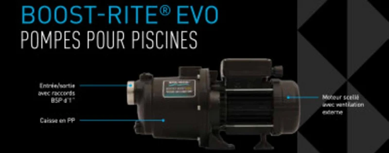 Surpresseur Robot Piscine Boost-Rite Evo 1CV - Pentair (Compatible Polaris)