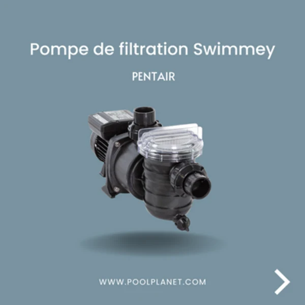 Pompe Swimmey Pentair 1,5 CV Mono (20 m³/h)