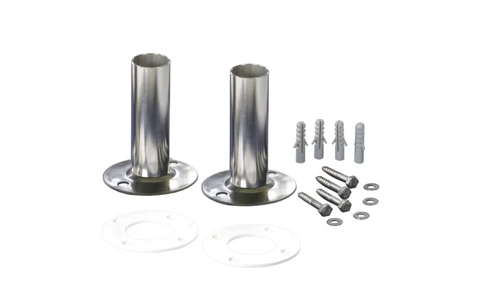 Flexinox Platine pour échelle droite 43 mm (lot de 2)