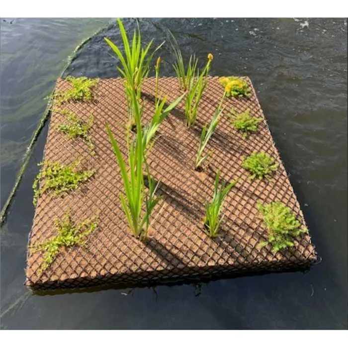 TAPIS FLOTTANT 1 x 1M - 25 PLANTES _ PERMET 25 POT DE 9CM