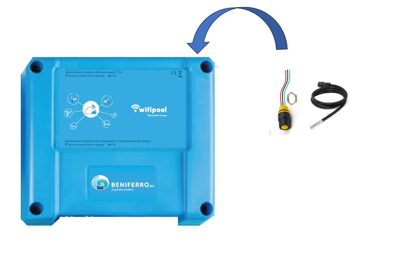 Mesure de température supplémentaire sur boîtier de mesure et de contrôle CONNECT PRO - hors matériel d'installation et sonde de température