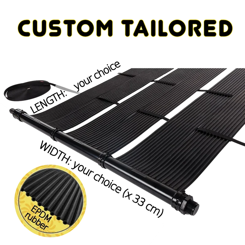 Capteurs solaires EPDM durables, résistants au gel et aux UV