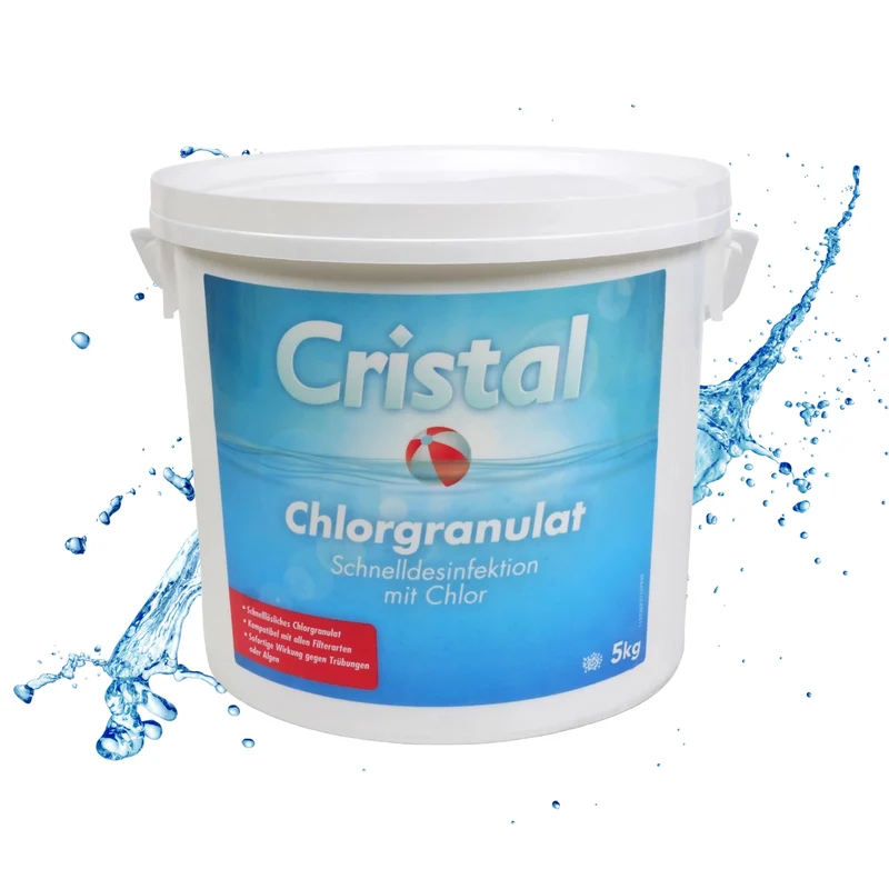 CRISTAL Chlorgranulat schnell löslich 5,0 kg