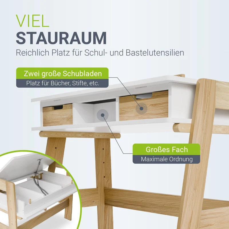 Bureau pour enfants Fietje