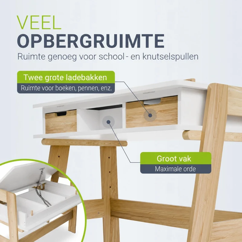 Bureau pour enfants Fietje
