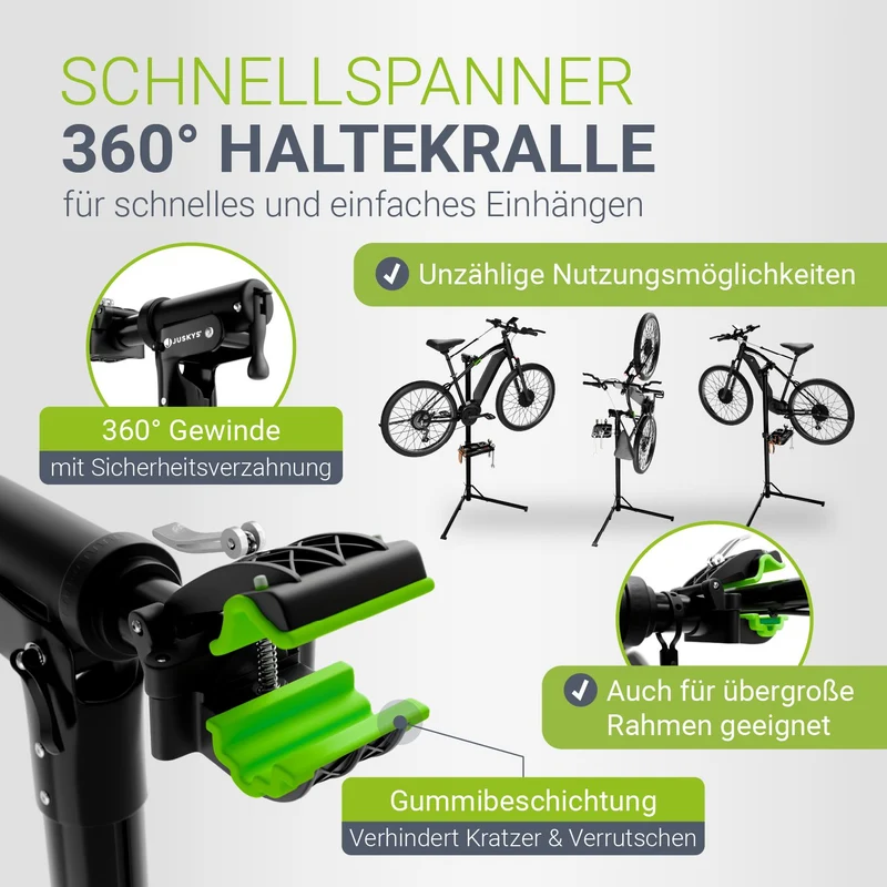 Support de réparation de vélo pliable