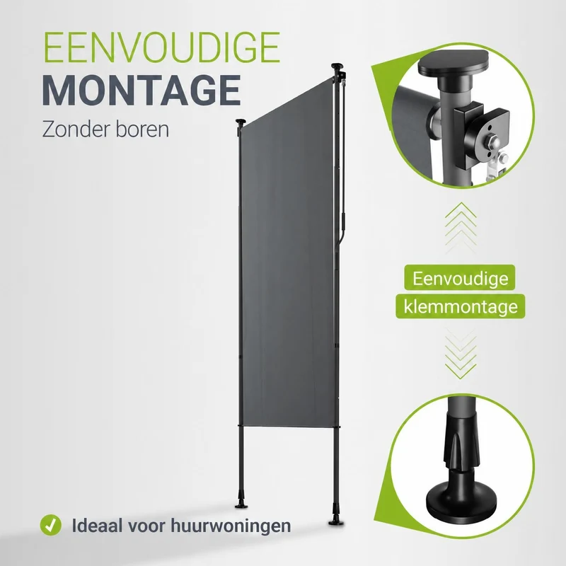 Store vertical Barbados – sans perçage, 1 à 2 m