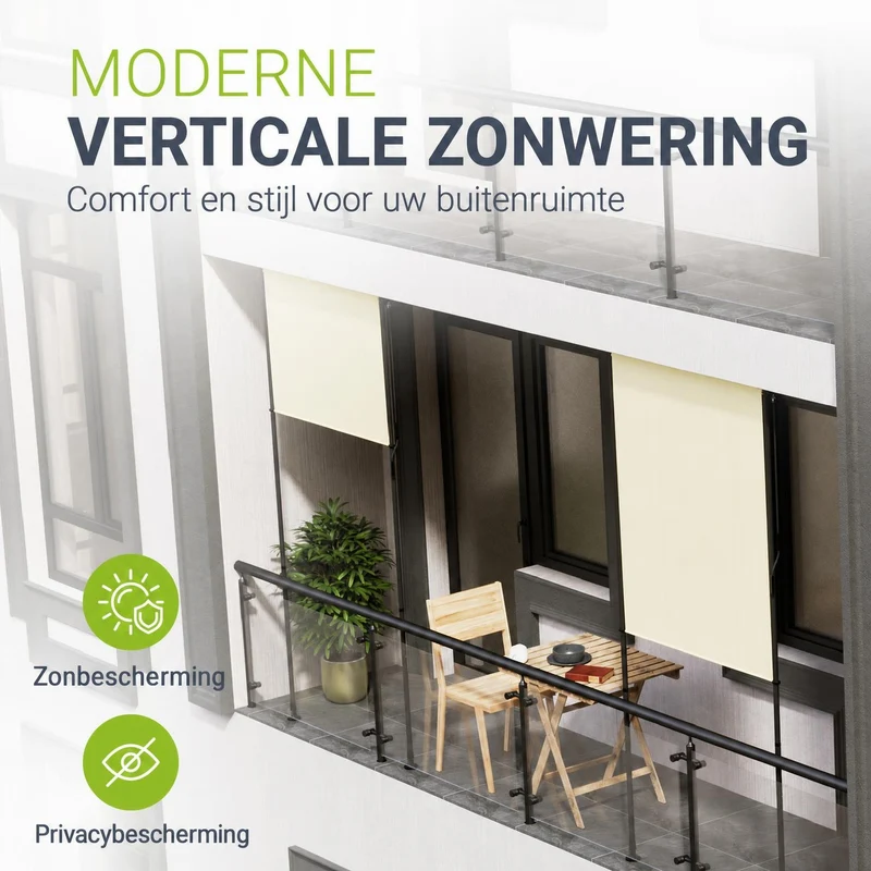 Store vertical Barbados – sans perçage, 1 à 2 m