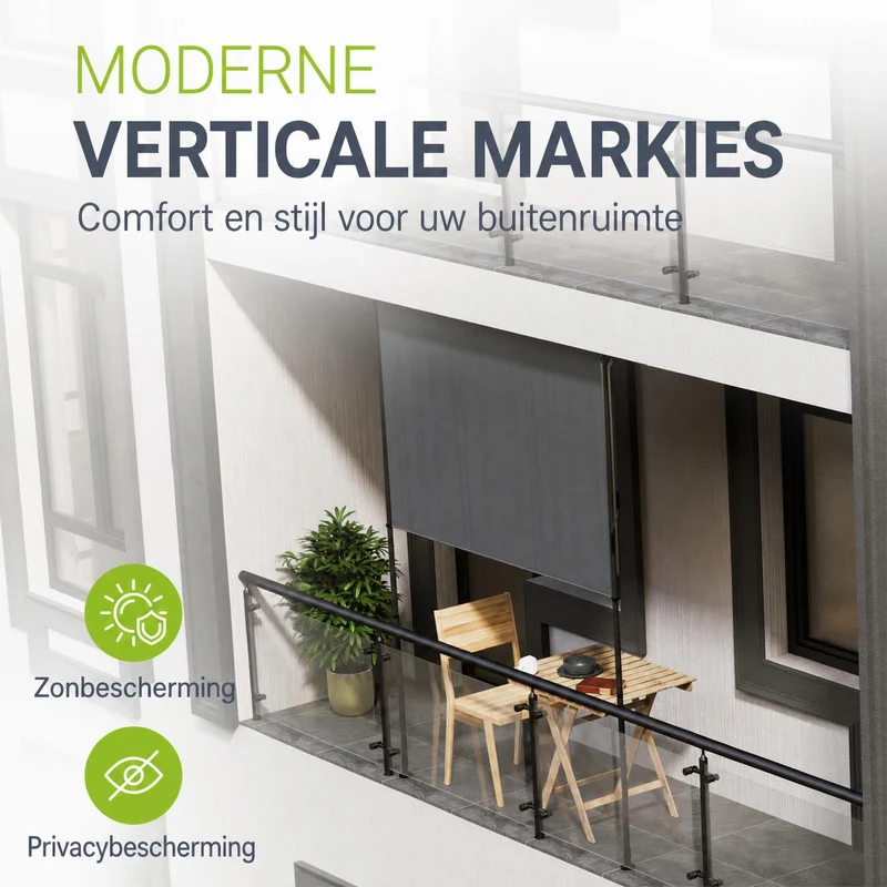 Store vertical Barbados – sans perçage, 1 à 2 m