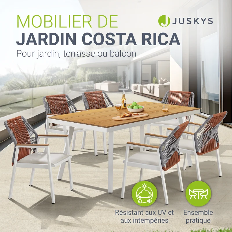 Salon de jardin Costa Rica