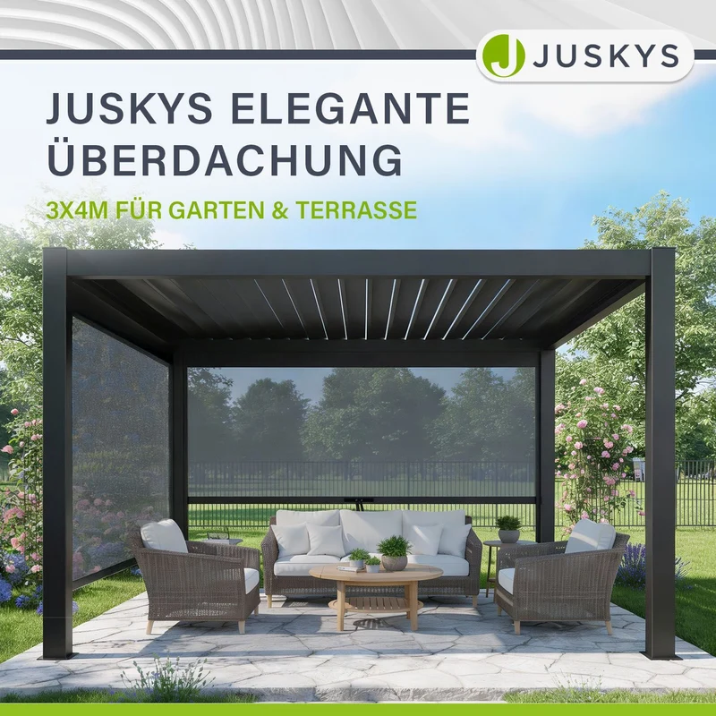 Pergola bioclimatique Tahiti