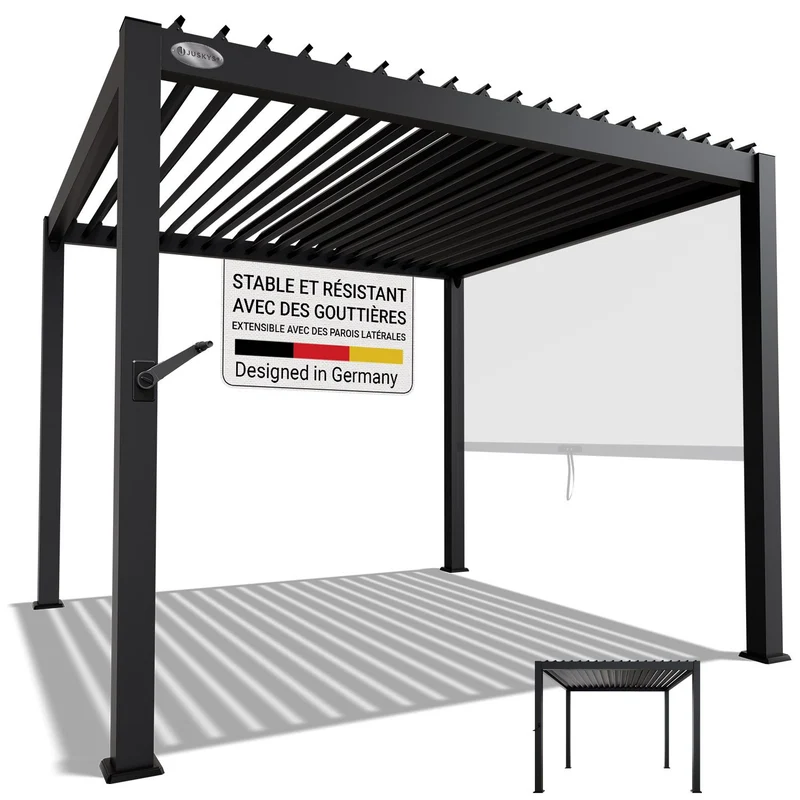 Pergola bioclimatique Tahiti