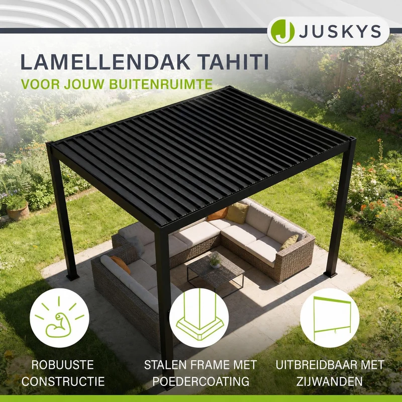 Pergola bioclimatique Tahiti
