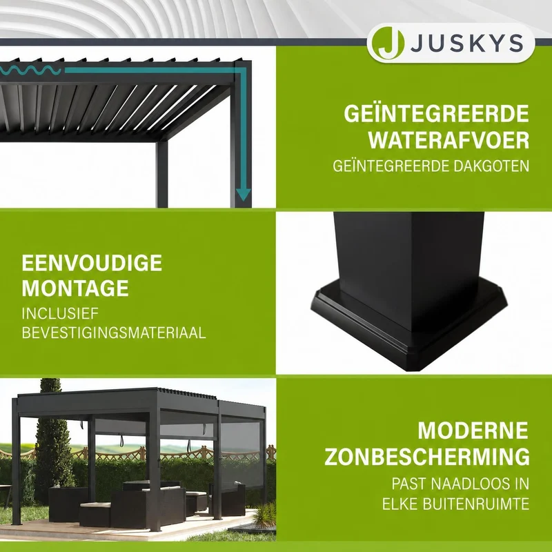 Pergola bioclimatique Tahiti