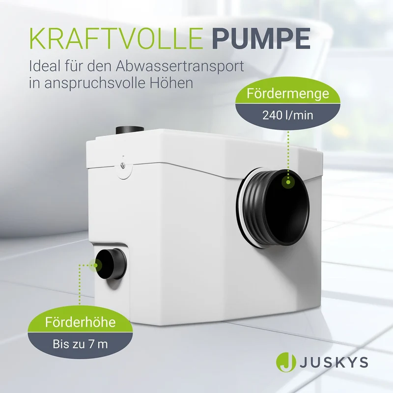 Station de relevage 600 W – avec broyeur