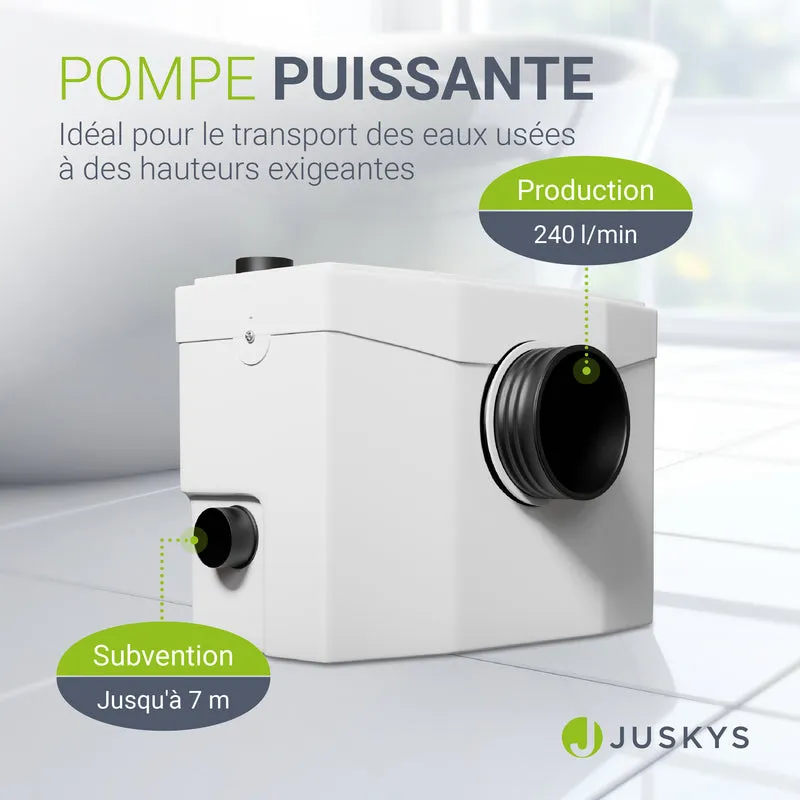 Station de relevage 600 W – avec broyeur