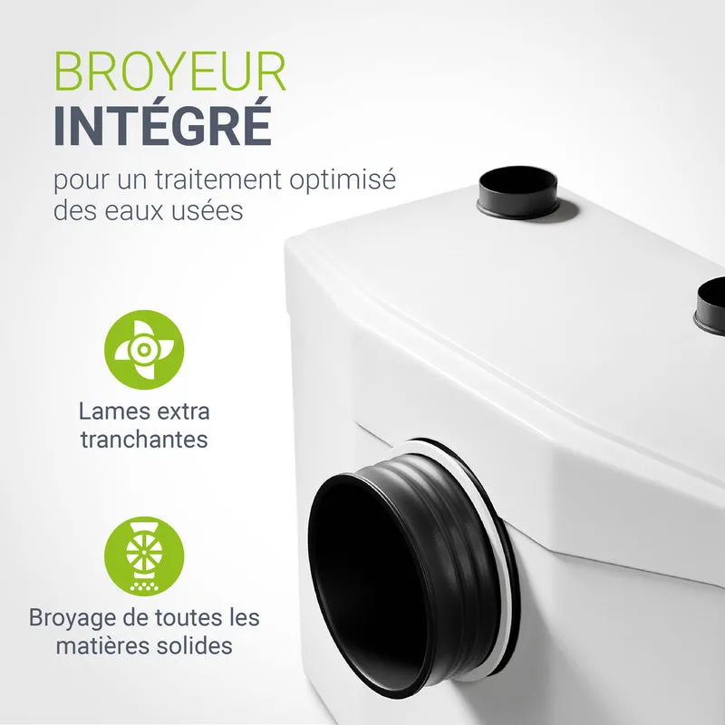 Station de relevage 600 W – avec broyeur