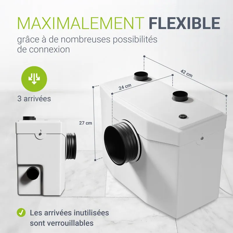 Station de relevage 600 W – avec broyeur