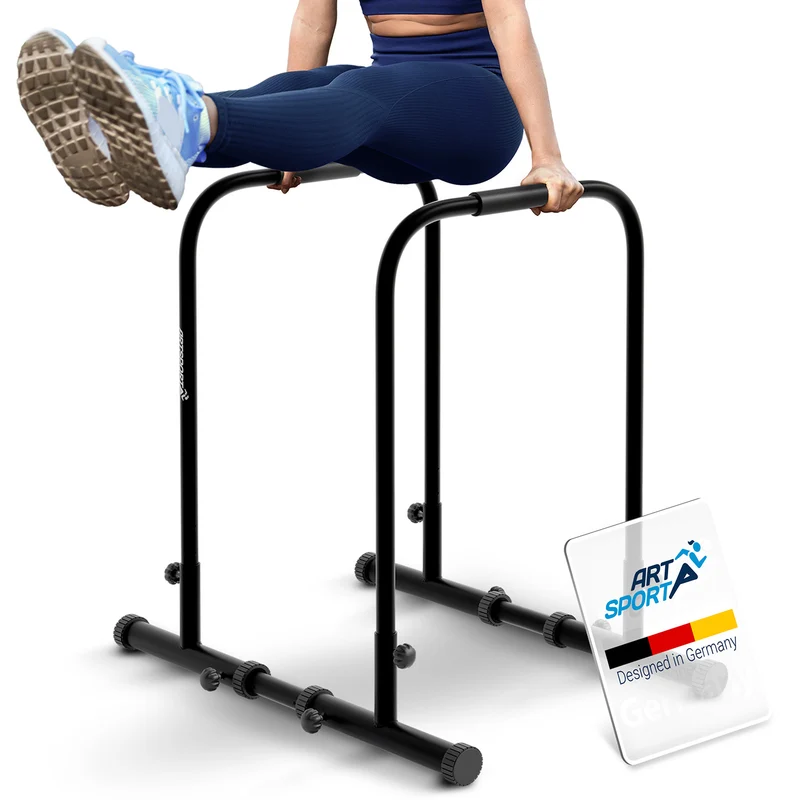 Barres de dips – réglables, jusqu'à 500 kg