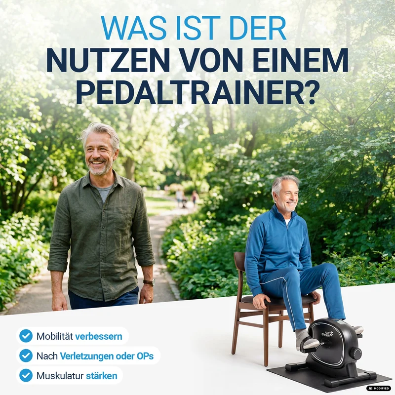 Pédalier d'appartement Sportivo – bras et jambes
