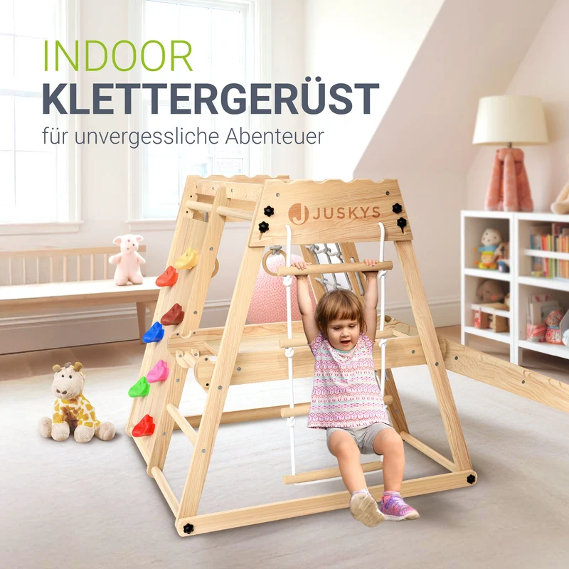 Structure d'escalade enfant d'intérieur – pliable
