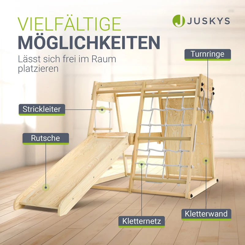 Structure d'escalade enfant d'intérieur – pliable